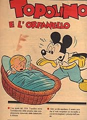 Topolino orfanello supplemento usato  Spedito ovunque in Italia 