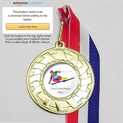 Personalised skiing medals for sale  Delivered anywhere in UK