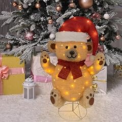 Lighted christmas bear for sale  Delivered anywhere in USA 