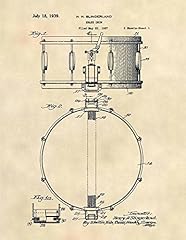 Patent prints slingerland for sale  Delivered anywhere in USA 