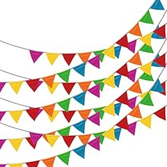 250pcs multicolor pennant for sale  Delivered anywhere in USA 