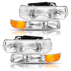Chrome housing headlights for sale  Delivered anywhere in USA 