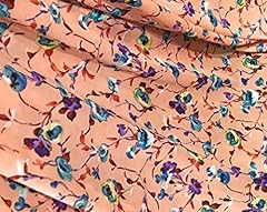 Peach multicolor printed for sale  Delivered anywhere in USA 