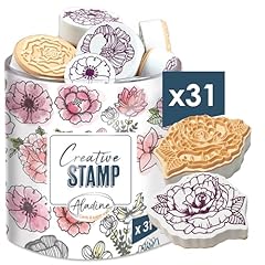 Aladine stempel blumen gebraucht kaufen  Wird an jeden Ort in Deutschland