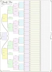 Family tree chart for sale  Delivered anywhere in UK