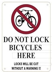 Buildingsigns.com lock bicycle for sale  Delivered anywhere in USA 