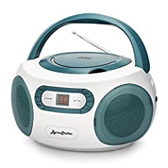 Byron Statics Portable CD Boombox with AM/FM Radio, for sale  Delivered anywhere in Canada