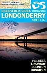 Londonderry map limavady for sale  Delivered anywhere in UK