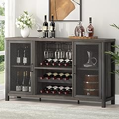 IBF Industrial Wine Bar Cabinet, Rustic Coffee Bar for sale  Delivered anywhere in USA 