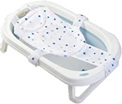 Newborn Baby Bath Support Baby Bather Infant Bathtub for sale  Delivered anywhere in UK