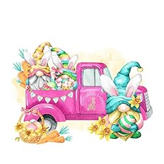 Easter gnomes truck for sale  Delivered anywhere in USA 