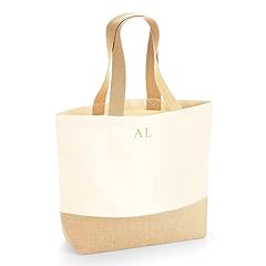 Personalised initial tote for sale  Delivered anywhere in Ireland
