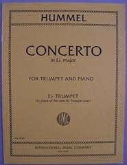 Hummel concerto major for sale  Delivered anywhere in USA 