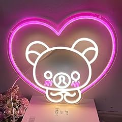 Anime bear neon for sale  Delivered anywhere in USA 