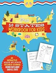 States workbook kids for sale  Delivered anywhere in USA 