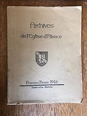 Archives église alsace d'occasion  Livré partout en France