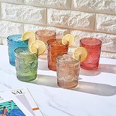 Colored vintage drinking for sale  Delivered anywhere in USA 