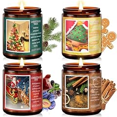 Christmas candle set for sale  Delivered anywhere in USA 