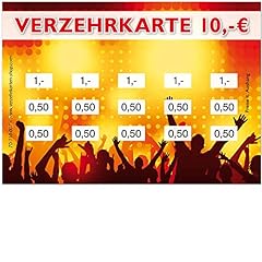 250 verzehrkarten din gebraucht kaufen  Wird an jeden Ort in Deutschland