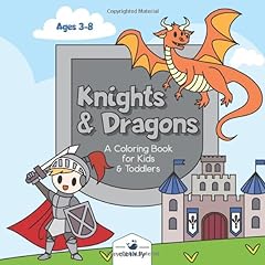 Knights dragons coloring for sale  Delivered anywhere in USA 