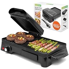 Nutrichef grill griddle for sale  Delivered anywhere in USA 