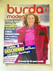 Burda moden november gebraucht kaufen  Wird an jeden Ort in Deutschland
