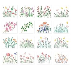Blumen stencil schablonen gebraucht kaufen  Wird an jeden Ort in Deutschland
