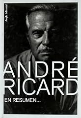 André ricard resumen d'occasion  Livré partout en Belgiqu