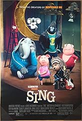 Sing movie poster for sale  Delivered anywhere in USA 