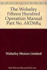 Wolseley fifteen hundred for sale  Delivered anywhere in Ireland