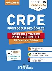 Concours professeur écoles d'occasion  Livré partout en Belgiqu