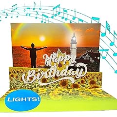 Lights music sunflower for sale  Delivered anywhere in USA 