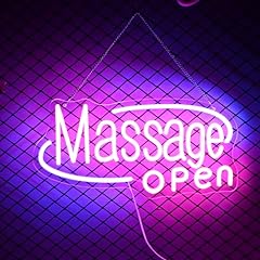 Massage open neon for sale  Delivered anywhere in USA 