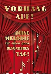 Bentino geburtstagskarte musik gebraucht kaufen  Wird an jeden Ort in Deutschland
