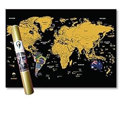 Scratch map flags for sale  Delivered anywhere in UK