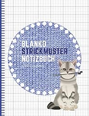 Blanko strickmuster notizbuch gebraucht kaufen  Wird an jeden Ort in Deutschland