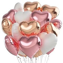 Palloncini foil cuore usato  Spedito ovunque in Italia 