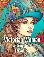 Victorian woman coloring for sale  Delivered anywhere in USA 