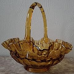 Fenton amber glass for sale  Delivered anywhere in USA 