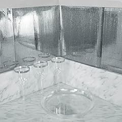 Tableclothsfactory pack silver for sale  Delivered anywhere in USA 