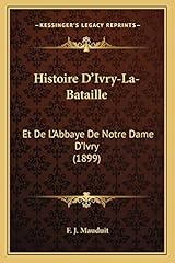 Histoire ivry bataille d'occasion  Livré partout en France