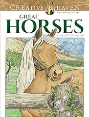 Great horses coloring d'occasion  Livré partout en France