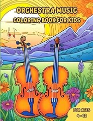 Orchestra music coloring for sale  Delivered anywhere in USA 