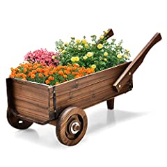 Tangzon wooden wheelbarrow for sale  Delivered anywhere in UK