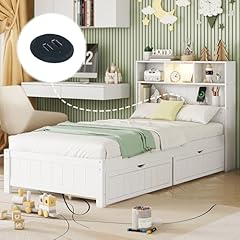 Twin bed storage for sale  Delivered anywhere in USA 