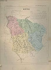 Carte département nièvre d'occasion  Livré partout en France