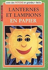 Lanternes lampions papier d'occasion  Livré partout en France