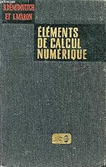 Elements calcul numerique. d'occasion  Livré partout en France