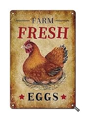 Chicken tin signs for sale  Delivered anywhere in USA 