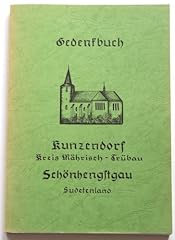 Gedenkbuch kunzendorf schönhe gebraucht kaufen  Wird an jeden Ort in Deutschland